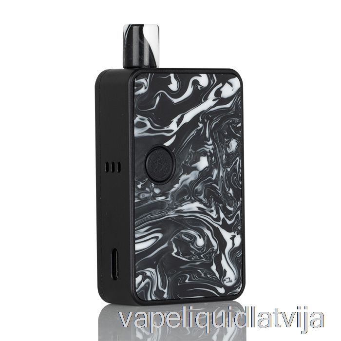 Asvape Micro 30w Pod System Black White Sveķu Vape šķidrums